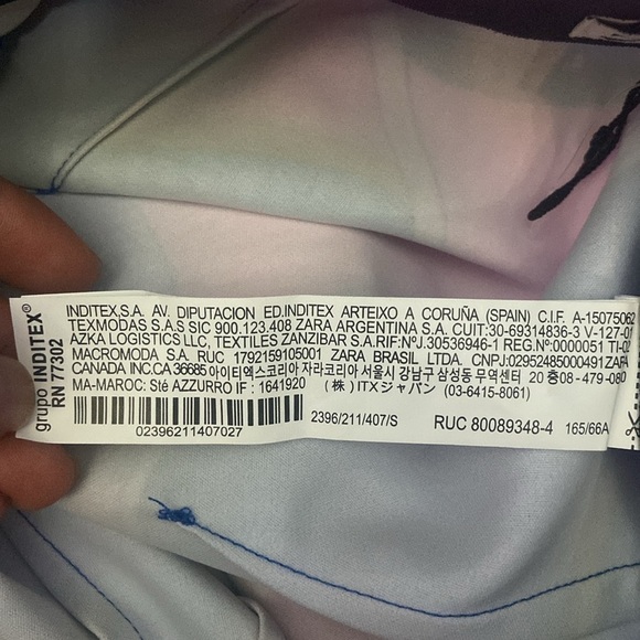 Zara Pucci style pink purple skirt blogger favorite Large - Picture 8 of 11